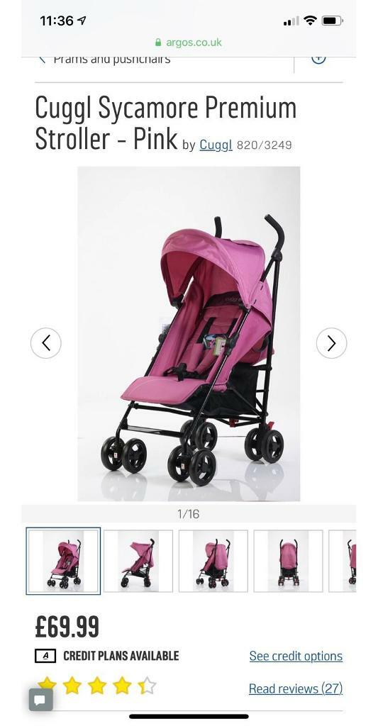 cuggl sycamore premium stroller review